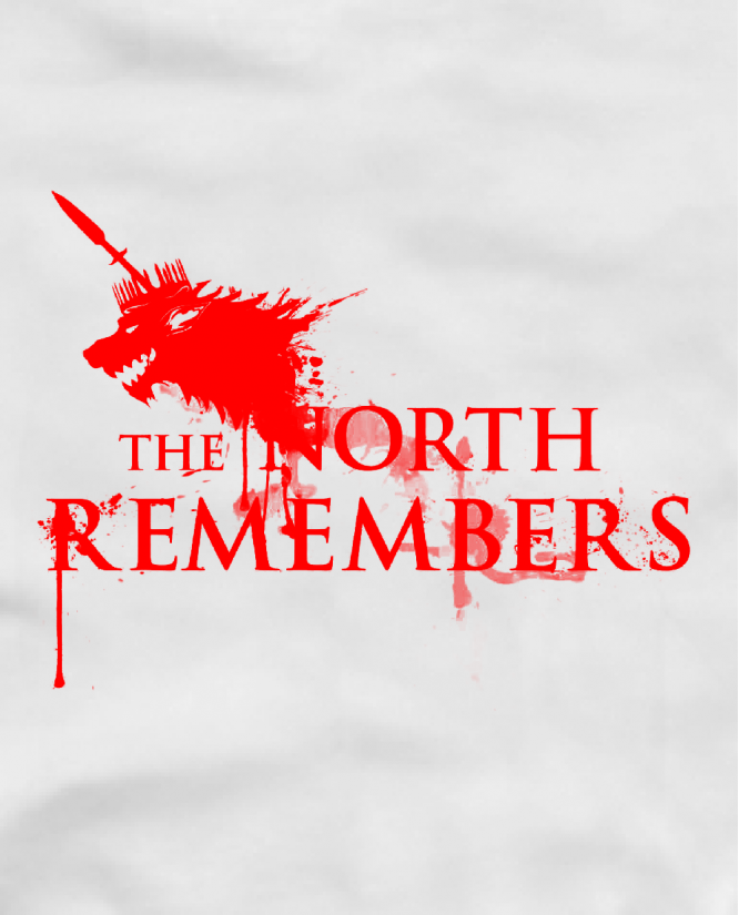 Marškinėliai The North Remembers
